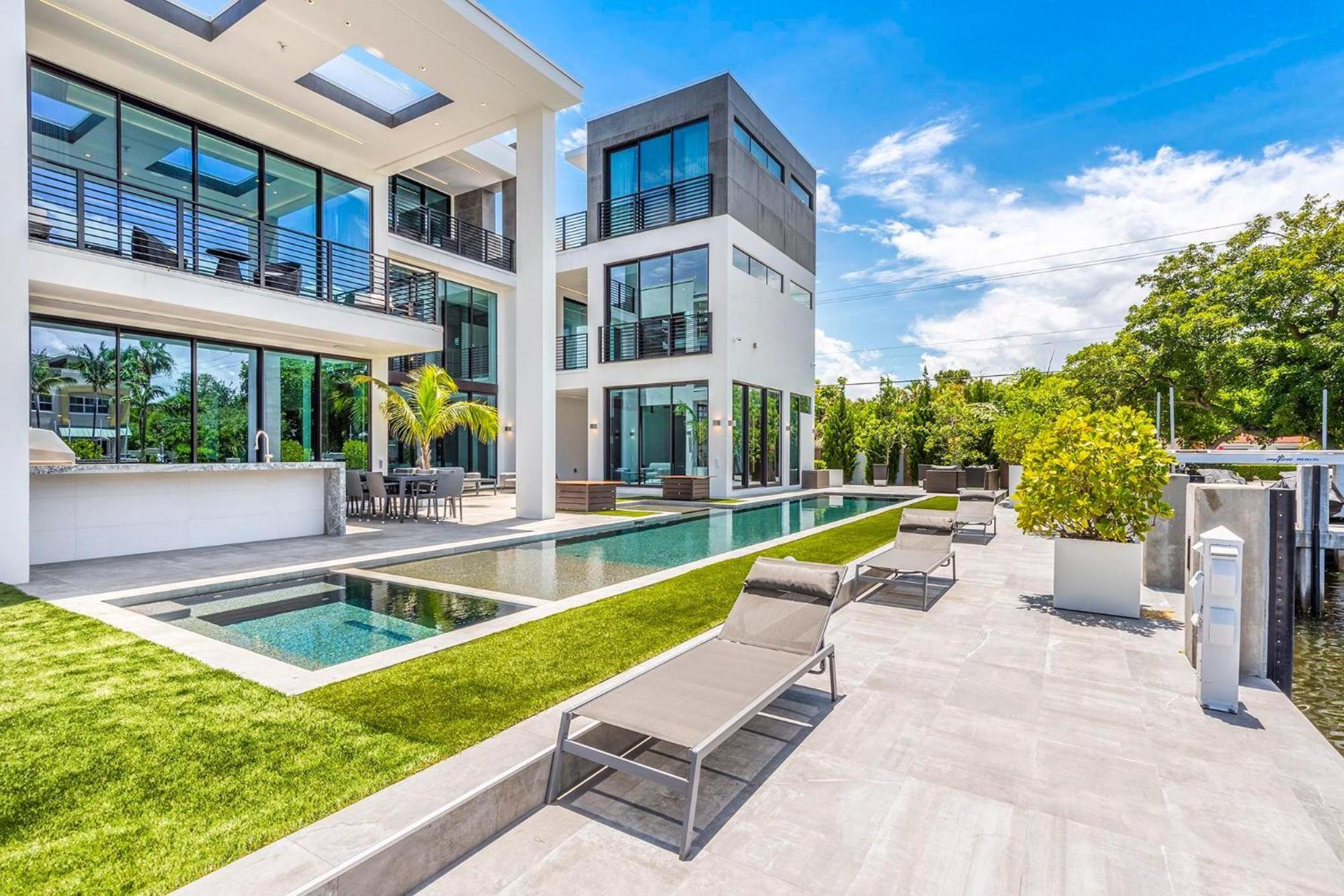 Boardwalk Mansion Villa Fort Lauderdale Exterior photo